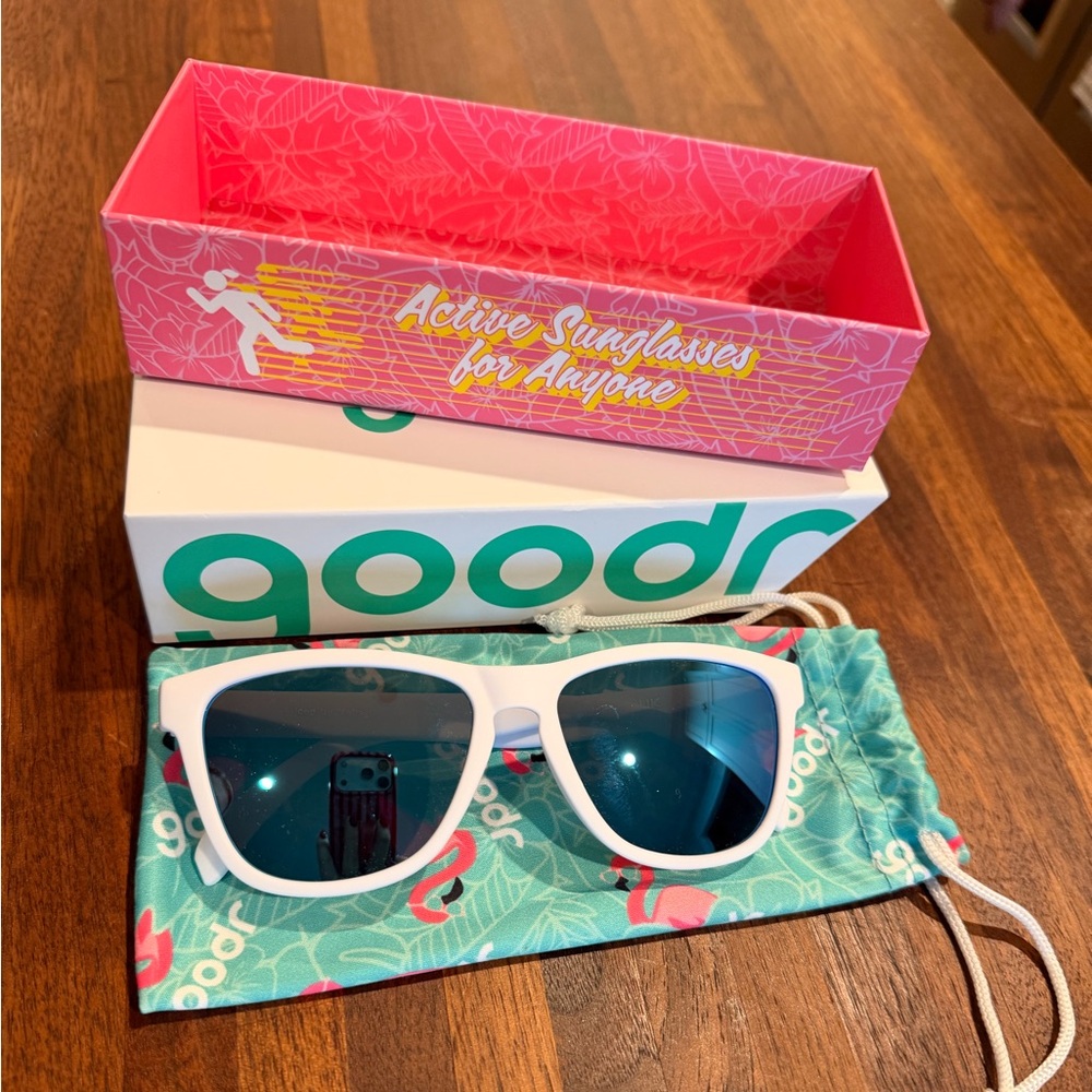Goodr White Sunglasses
